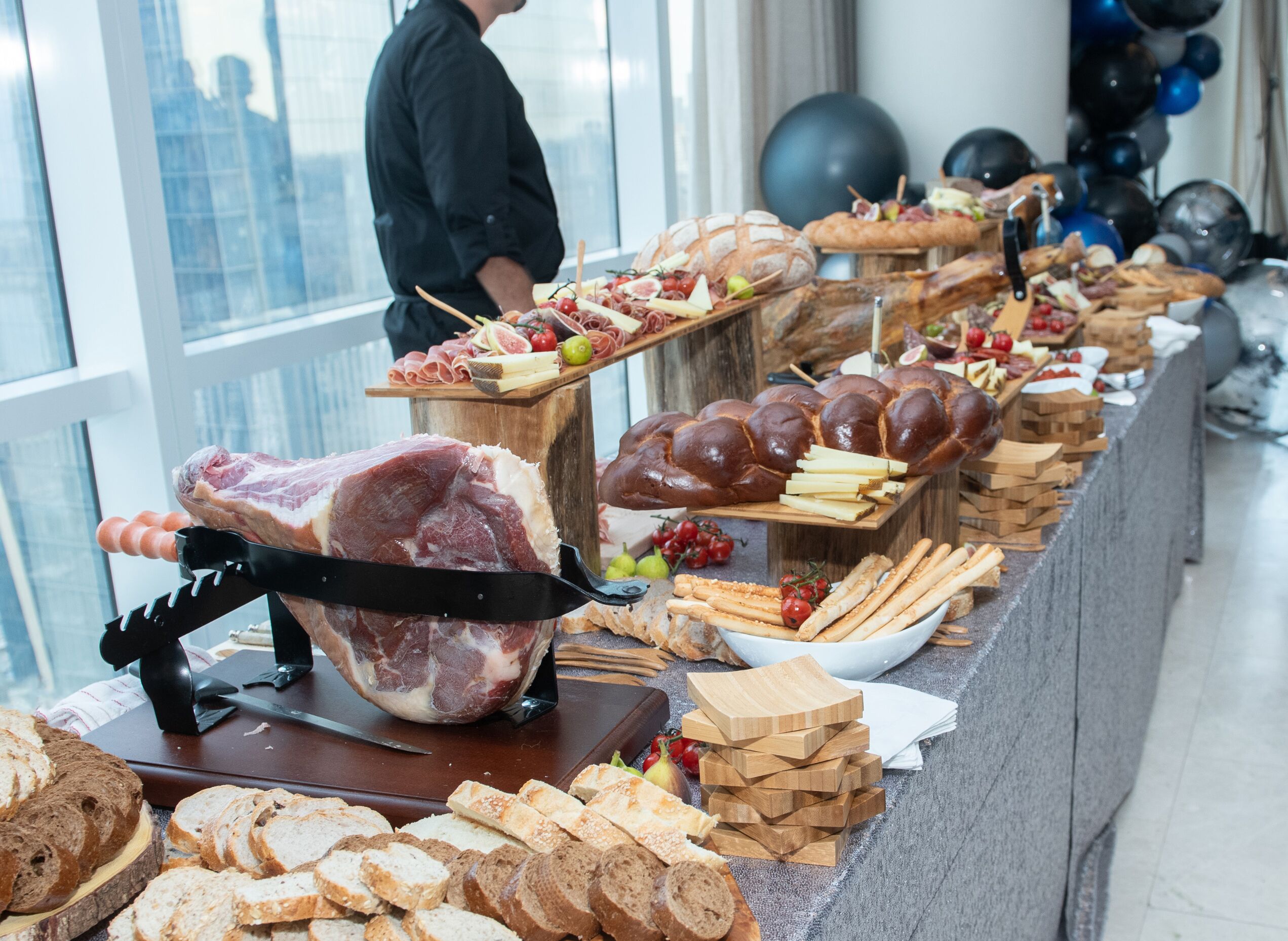 Laid out food — image courtesy of Michael Ostuni