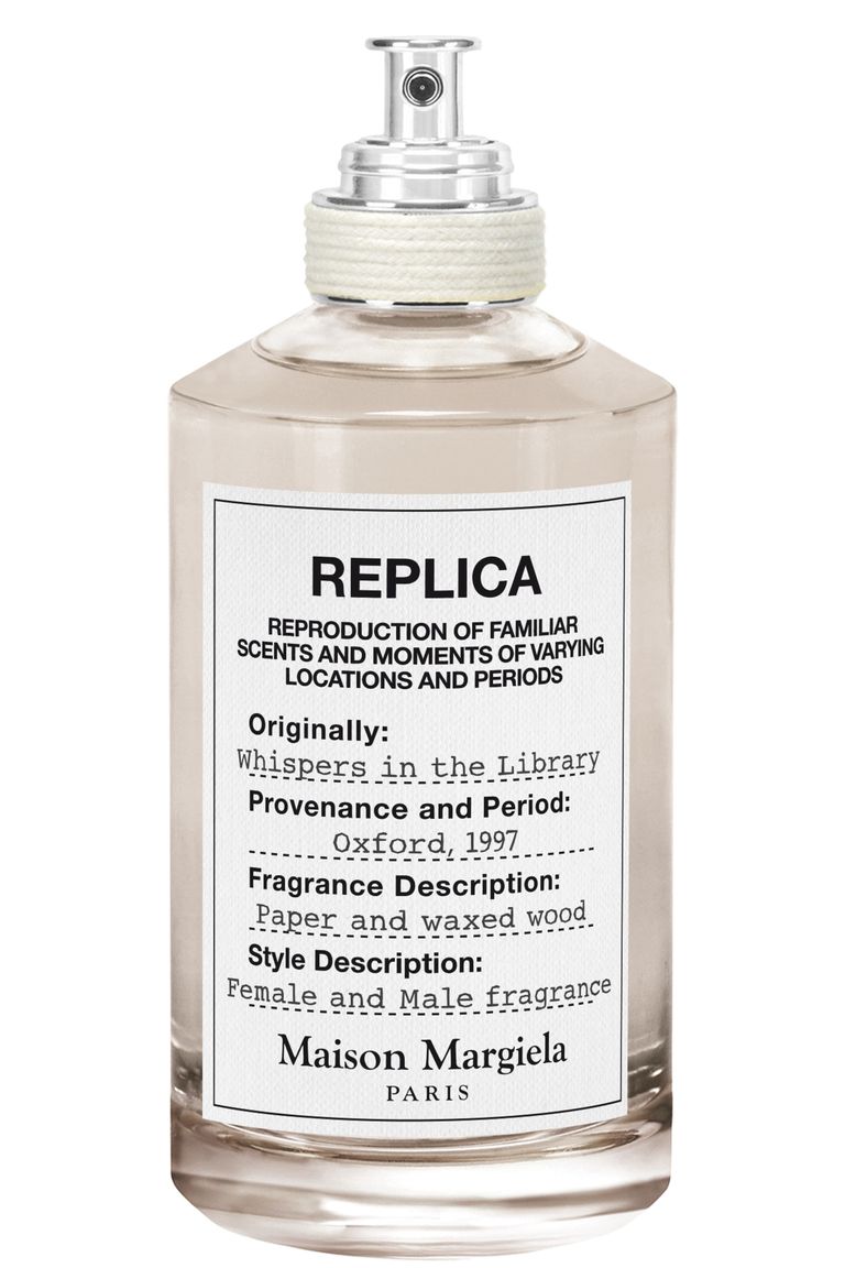 Replica Whispers in the Library Eau de Toilette courtesy of Harpers Bazaar 1 — image courtesy of harpersbazaar.com
