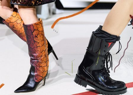 fall winter 2019 2020 shoes trends runway footwear Glowsy