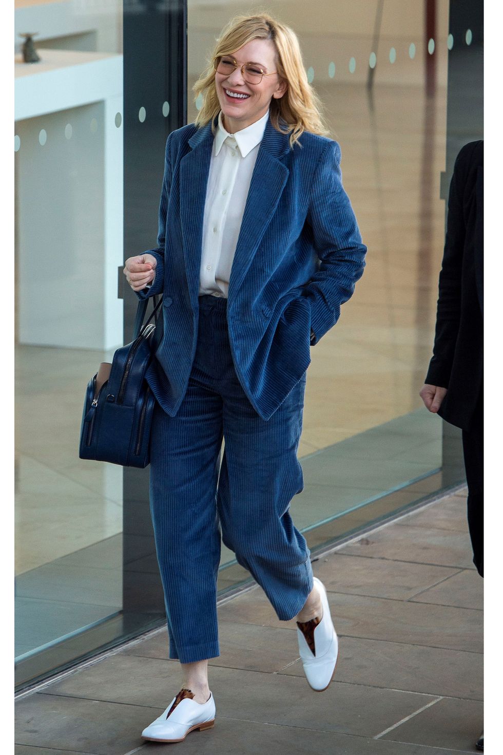 Celebrity Fashion Sightings Week December2 2019 Cate Blanchett — image courtesy of harpersbazaar.com