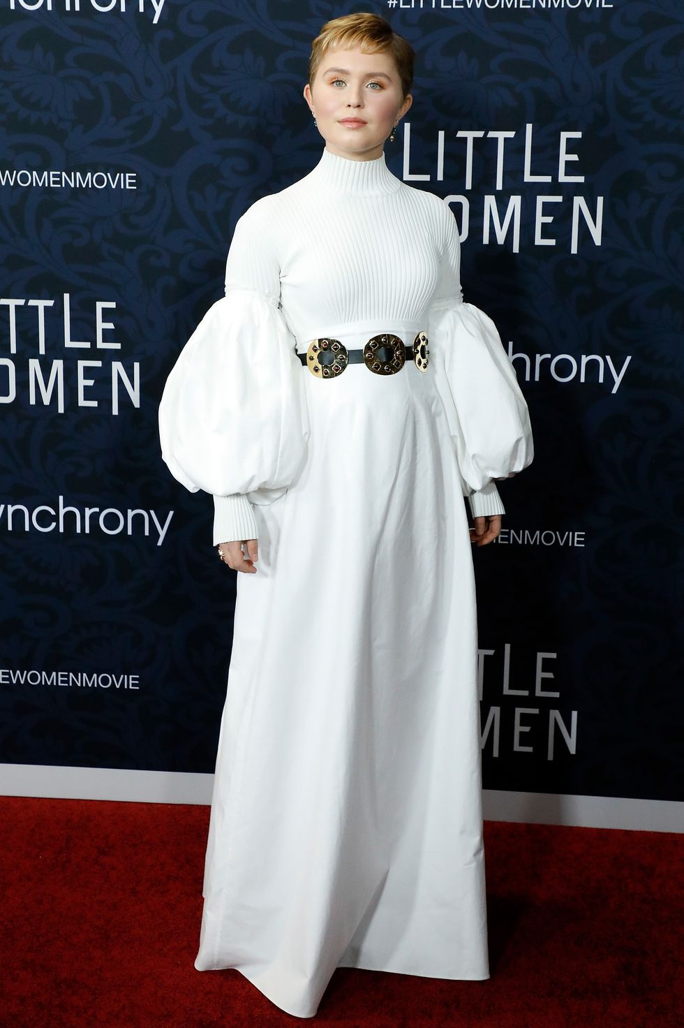 Celebrity Fashion Sightings Week December2 2019 Eliza Scanlon — image courtesy of Taylor Hill/Getty Images