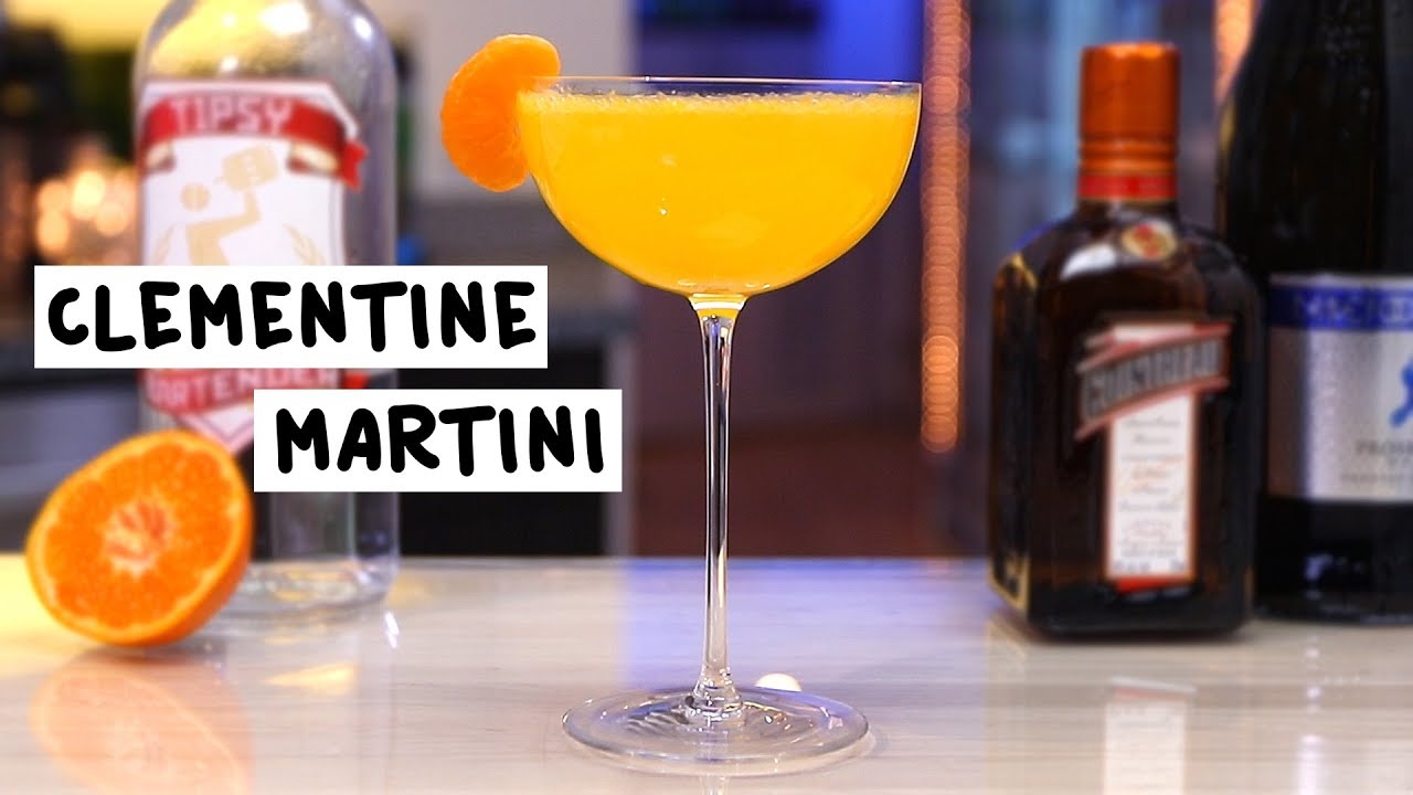 Cocktails ClementineMartini 2 — image courtesy of tipsybartender.com