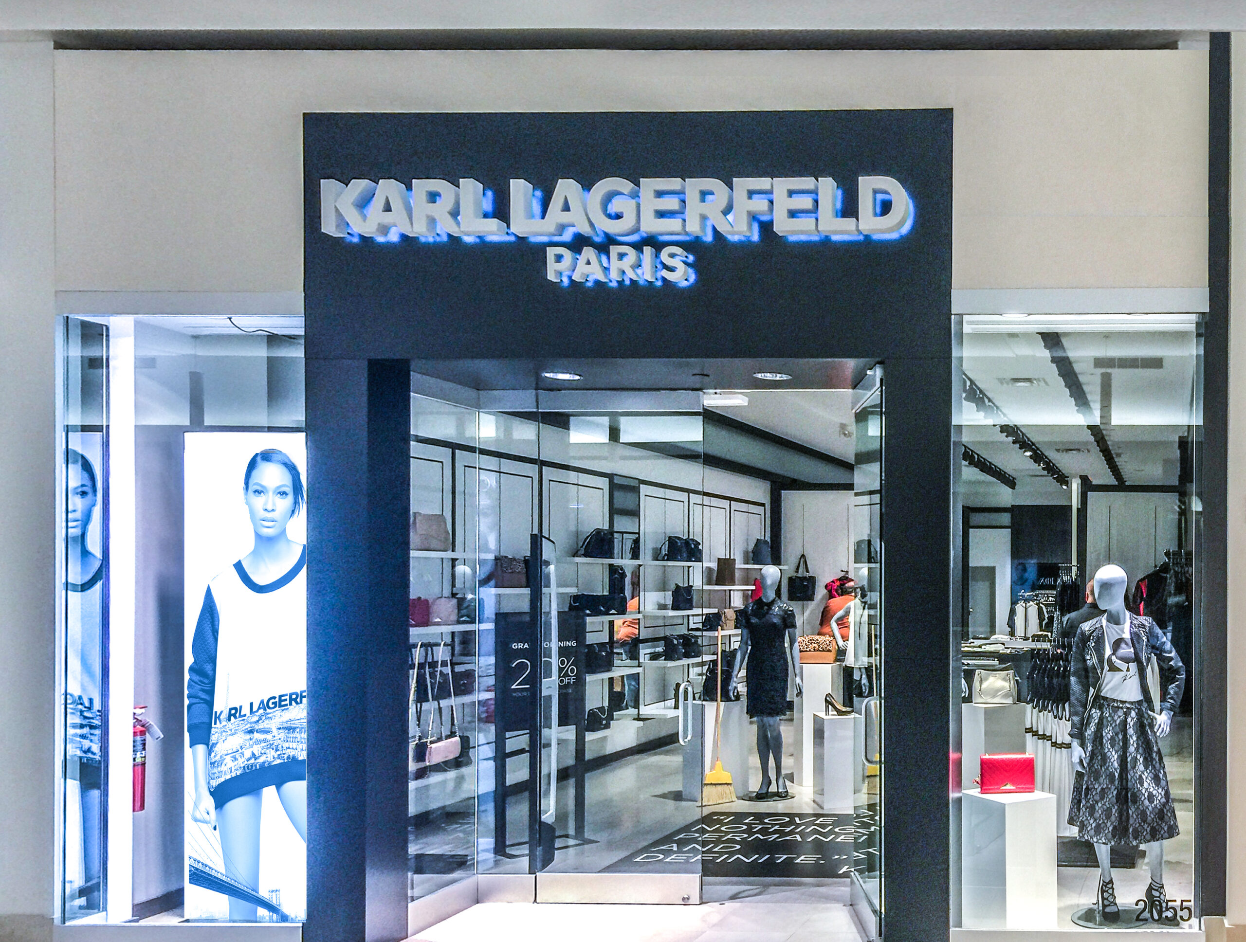 Karl Lagerfeld Stores karllagerfeldparis — image courtesy of karllagerfeldparis.com