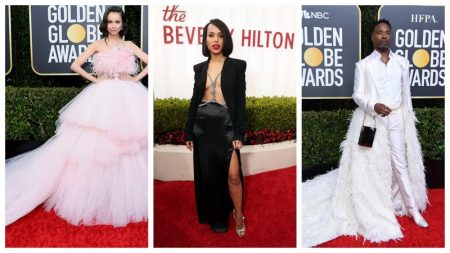 1 Celebrity Fashion Sightings 2020 Golden Globes