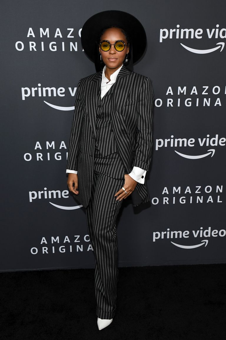 Celebrity Fashion Sightings Week January13 2010 Janelle Monae — image courtesy of harpersbazaar.com