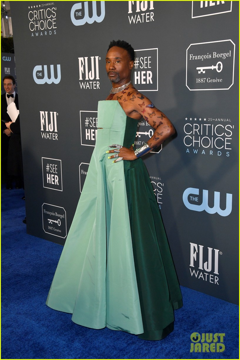 Celebrity Fashion Sightings Week week of January 6 Billy Porter justjared — image courtesy of justjared.com