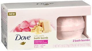 Dove Bath Bombs Courtesy of onlinedrugstore.com