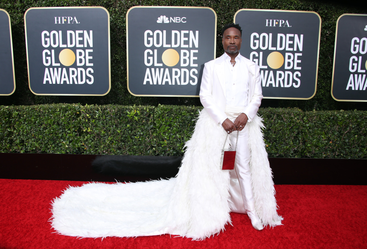 golden globes 2020 red carpet billy porter 37 wwd — image courtesy of WWD/Shutterstock