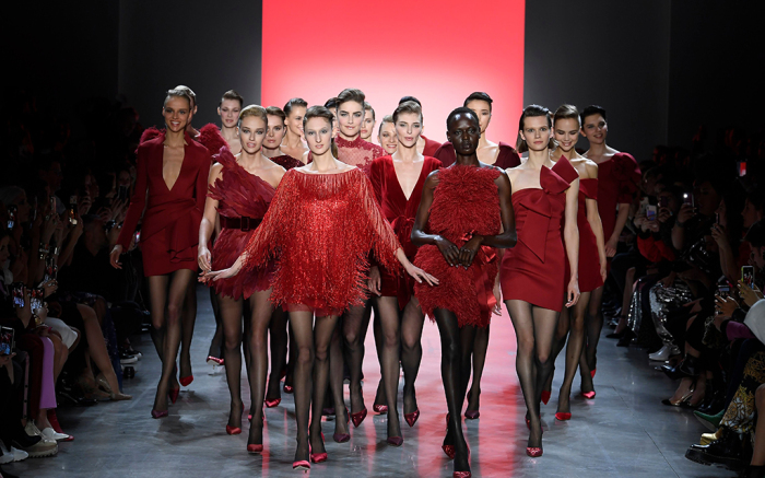 NYFW badgley mischka footwearnews