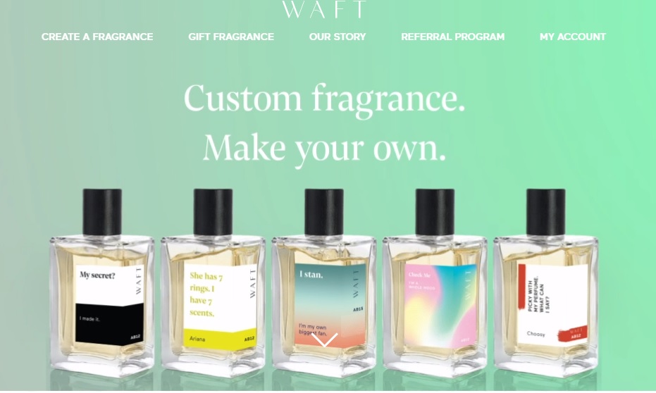 Waft Perfume courtesy of Waft Perfume