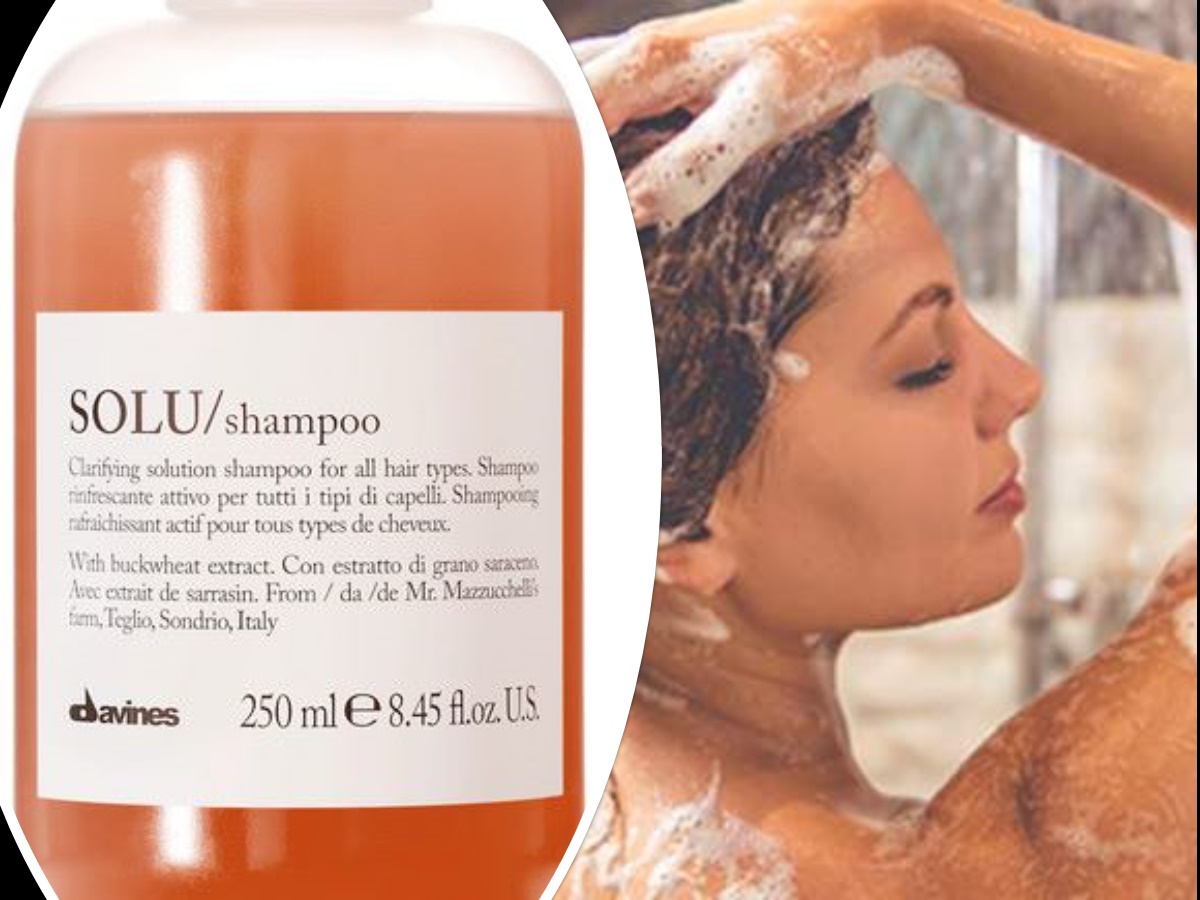 Solu shampoo — image courtesy of davines.com and healthcentral.com