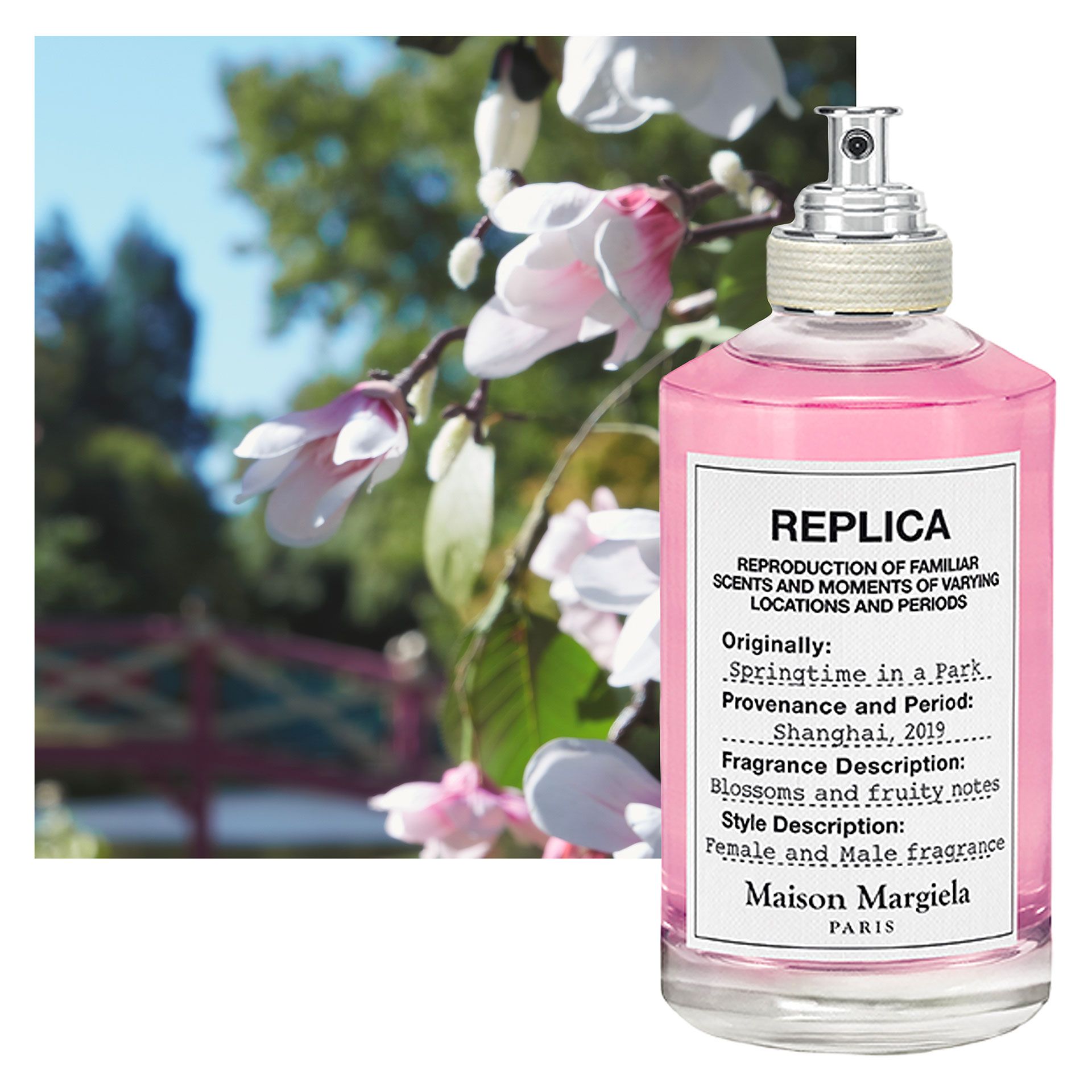 Springtime in the Park by Replica image courtesy of Maison Margiela Fragrances