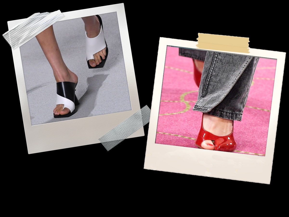 Spring 2020 Womens Footwear Toe Ring — image courtesy of David Fisher and Y Project image courtesy of Bertrand Guay