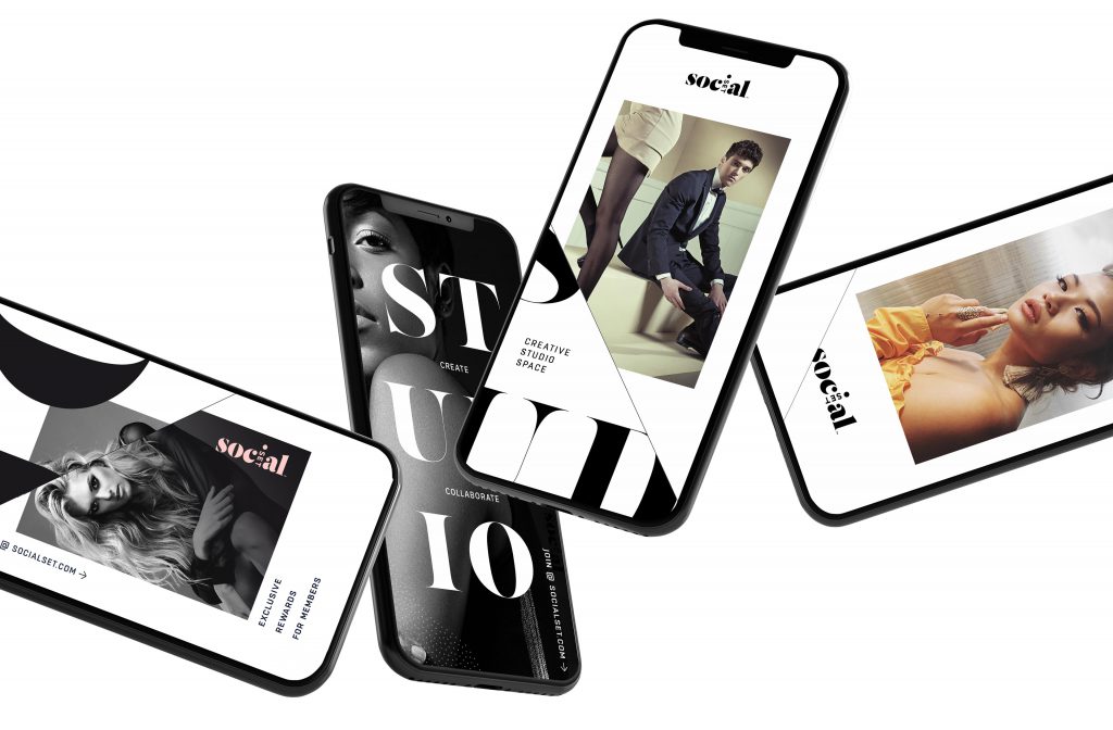 Fashion advertising social media KielyDesign — image courtesy of Kiely Design