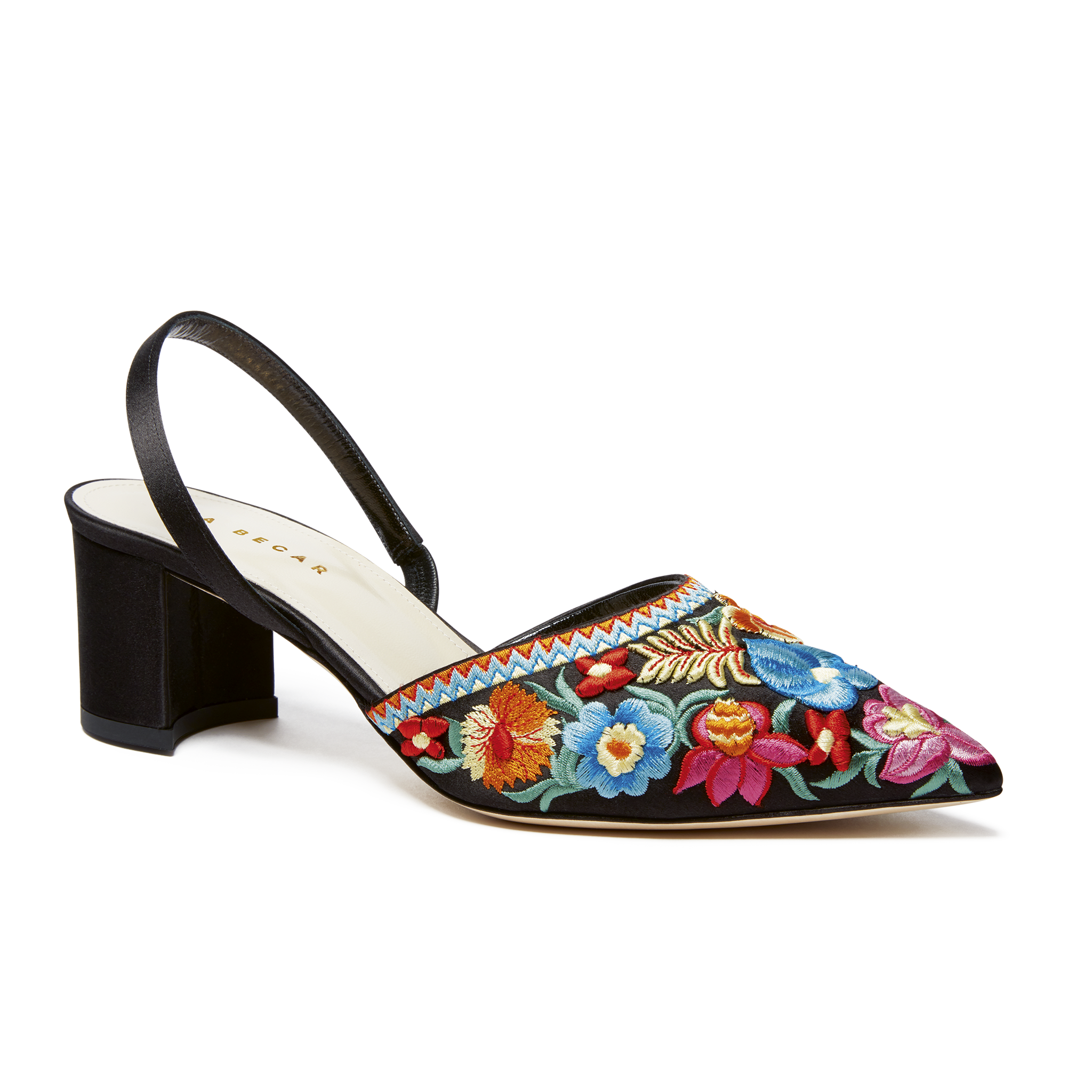 Infiorata Slingback side view