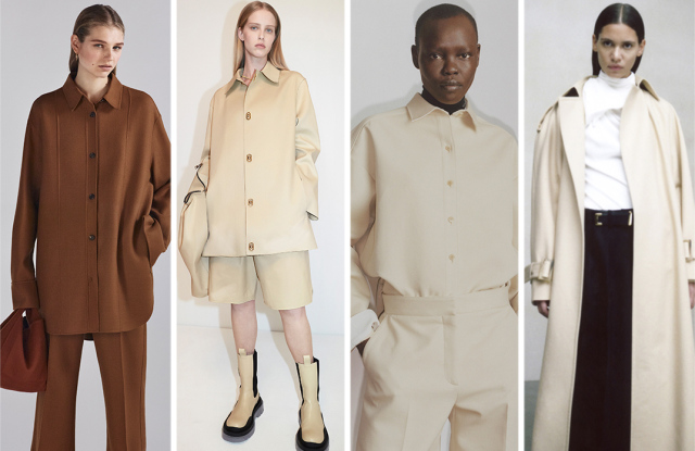 minimal sportswear split WWD