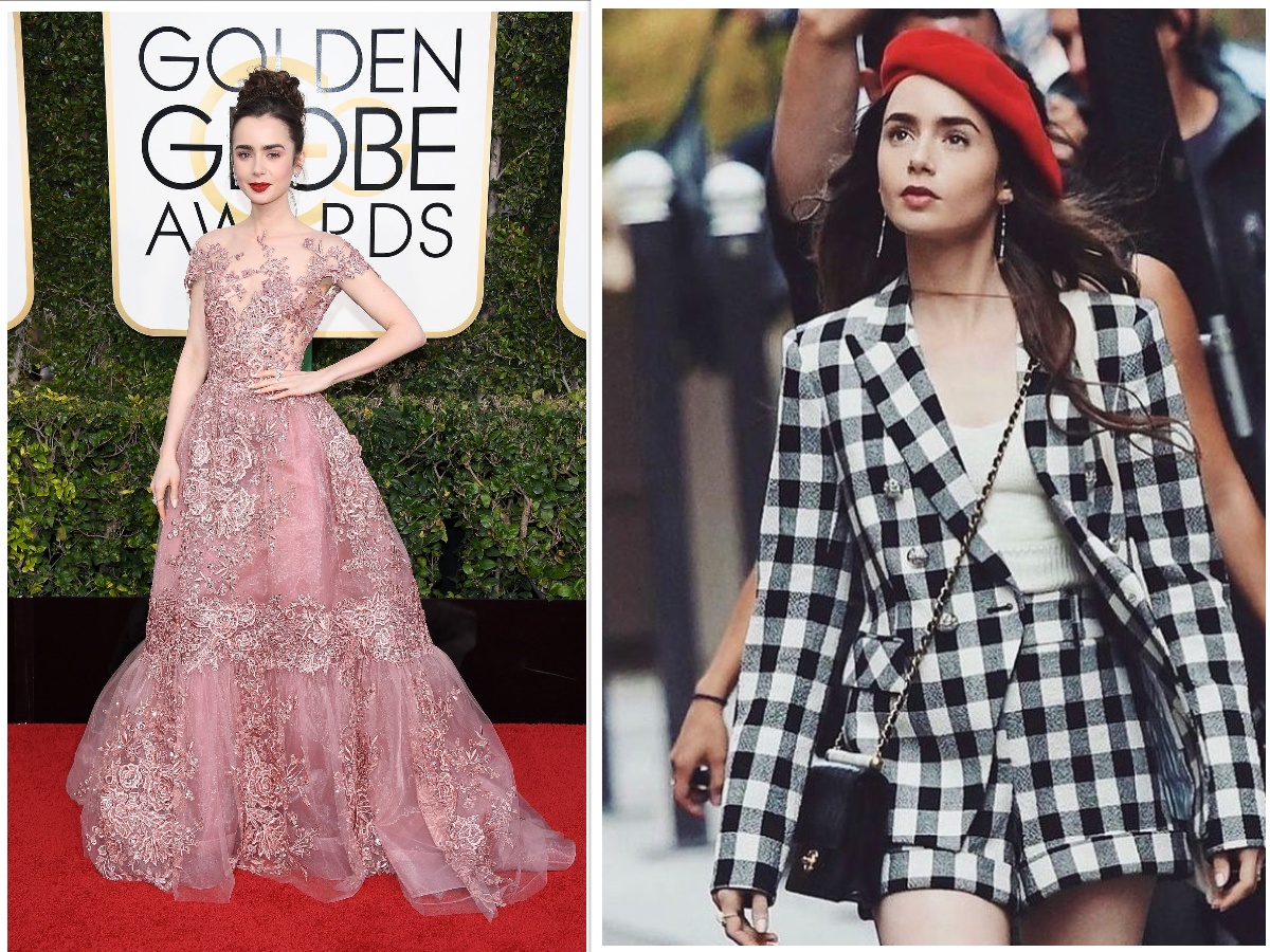 Celebrities with Style and new TV Shows Lily Collins