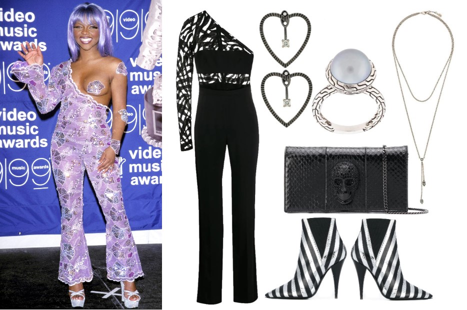 StyleOut Wk05 02c MTV VMA Outfits Lil Kim 1991 Collage