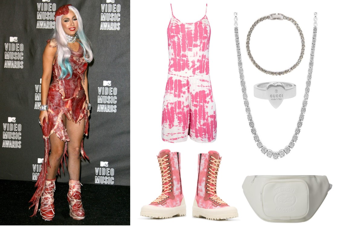StyleOut Wk05 04c MTV VMA Outfits Lady Gaga 2010 Collage
