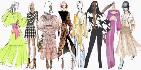 NYFW spring2021 Sketches elle