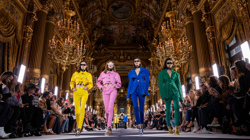 Paris Fashion Week nbclosangeles — image courtesy of Peter White/Getty Images