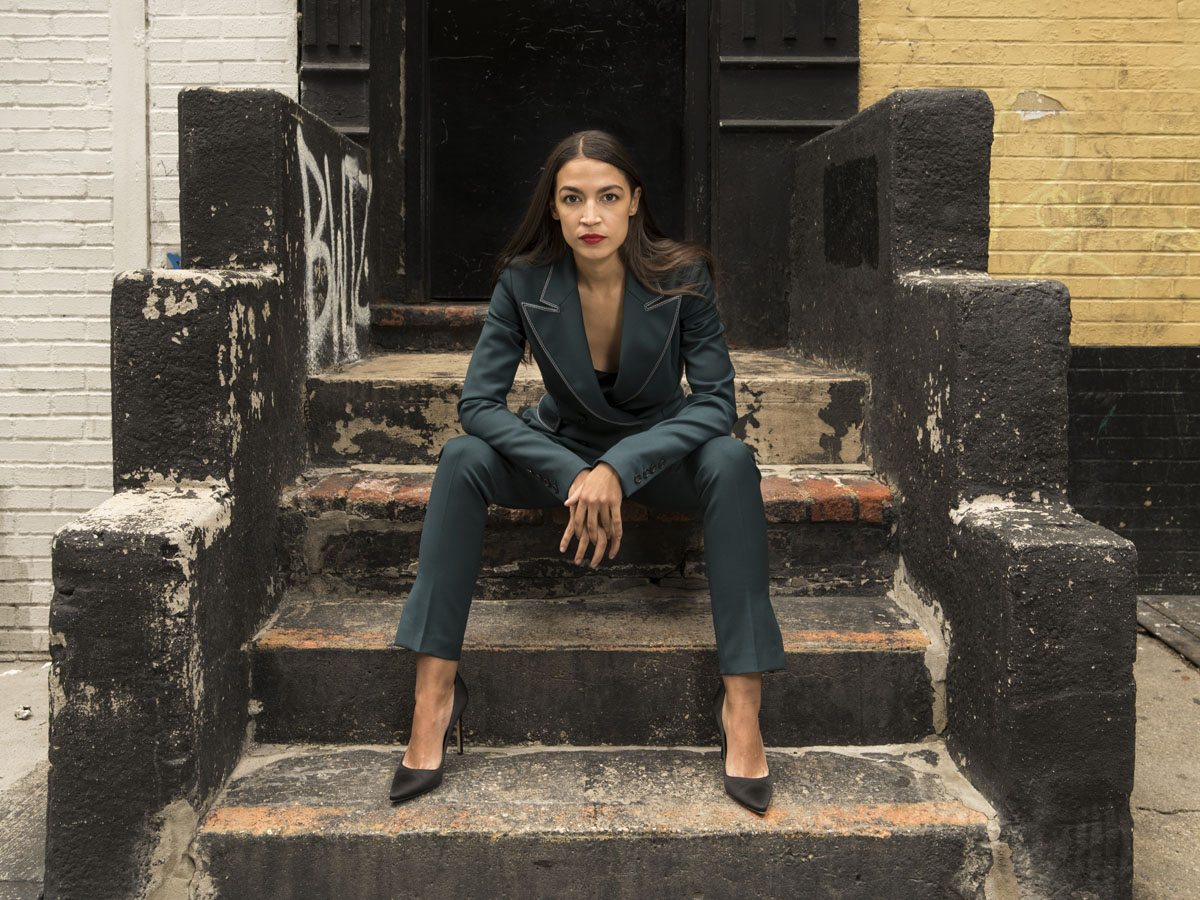 AOC interviewmagazine — image courtesy of interviewmagazine.com