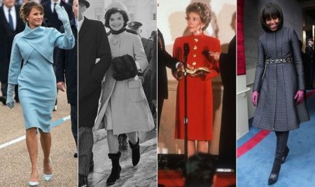 US First Ladies Fashionable Outerwear feature