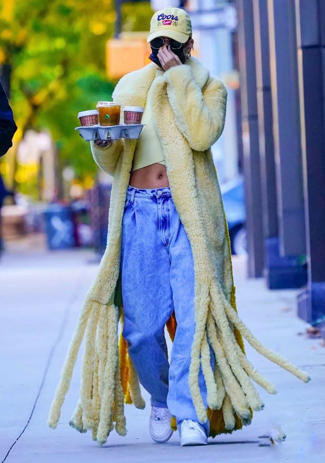 Celebrity 2020 Fall Style Hailey Bieber — image courtesy of GOTHAM/GC Images