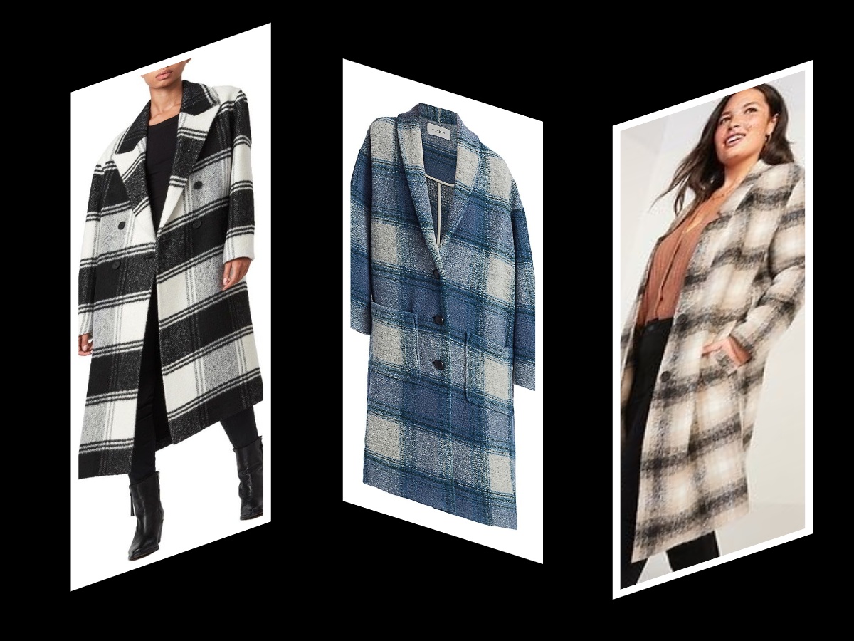 Fall 2020 Coats Plaid Princess