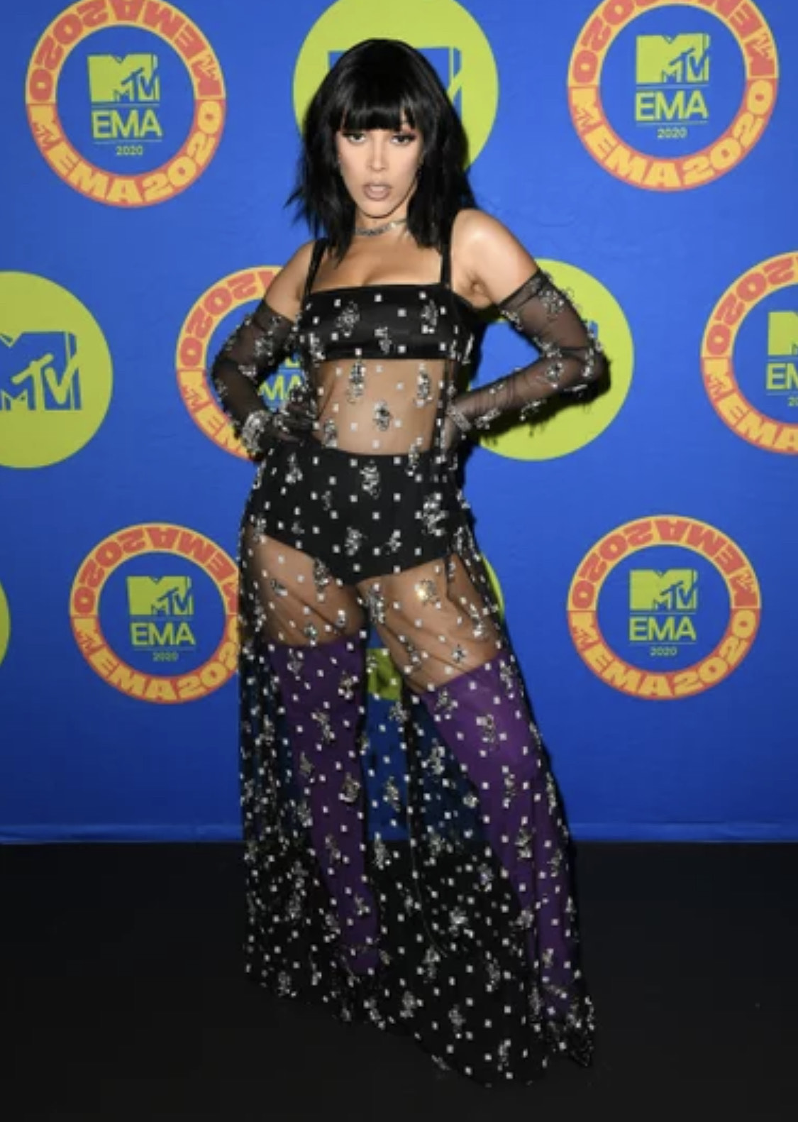 MTV EMA Doja Kat — image courtesy of popsugar.com