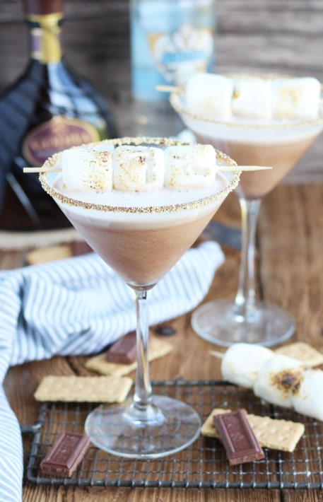 2020 Holiday Cocktails MezcalSnowMartini 2