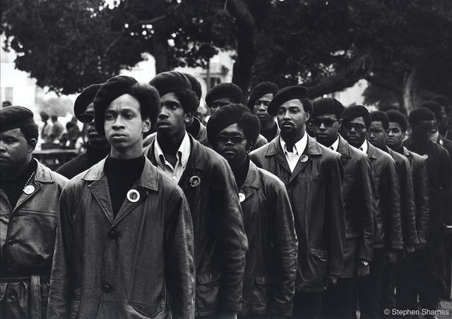 Black Panther Party CBSNews — image courtesy of cbsnews.com/Stephen Shamas