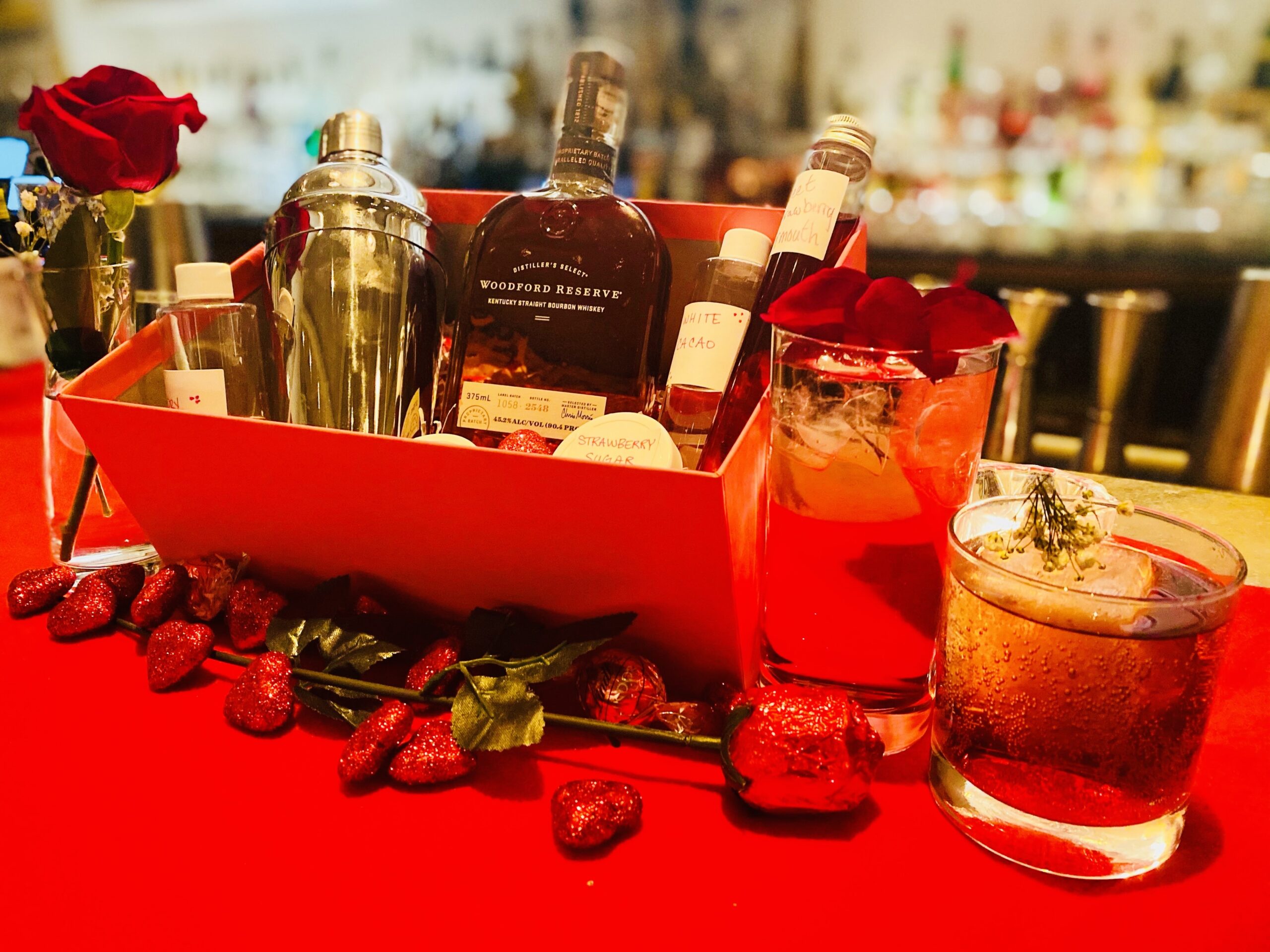 Valentines Day Cocktails Kit — image courtesy of EMRG Media