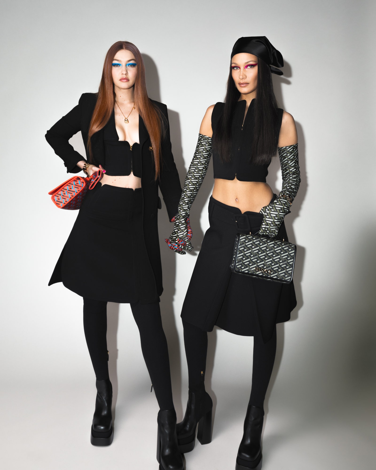 GIgi Bella versace fall2021 vogue — image courtesy of vogue.com