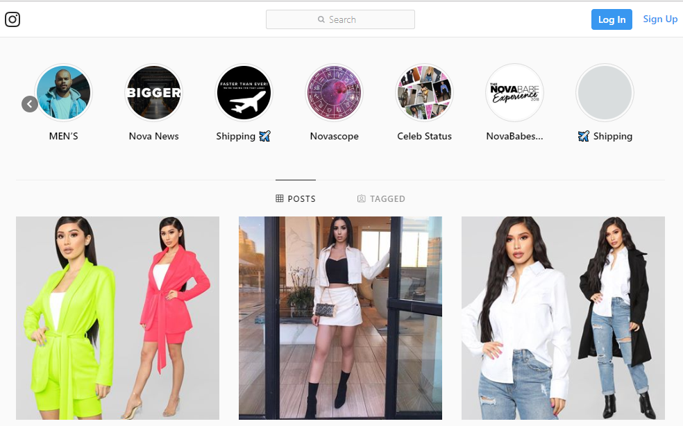 Instagram selling clothes fashionstyle 01 — image courtesy of fashion&style.com