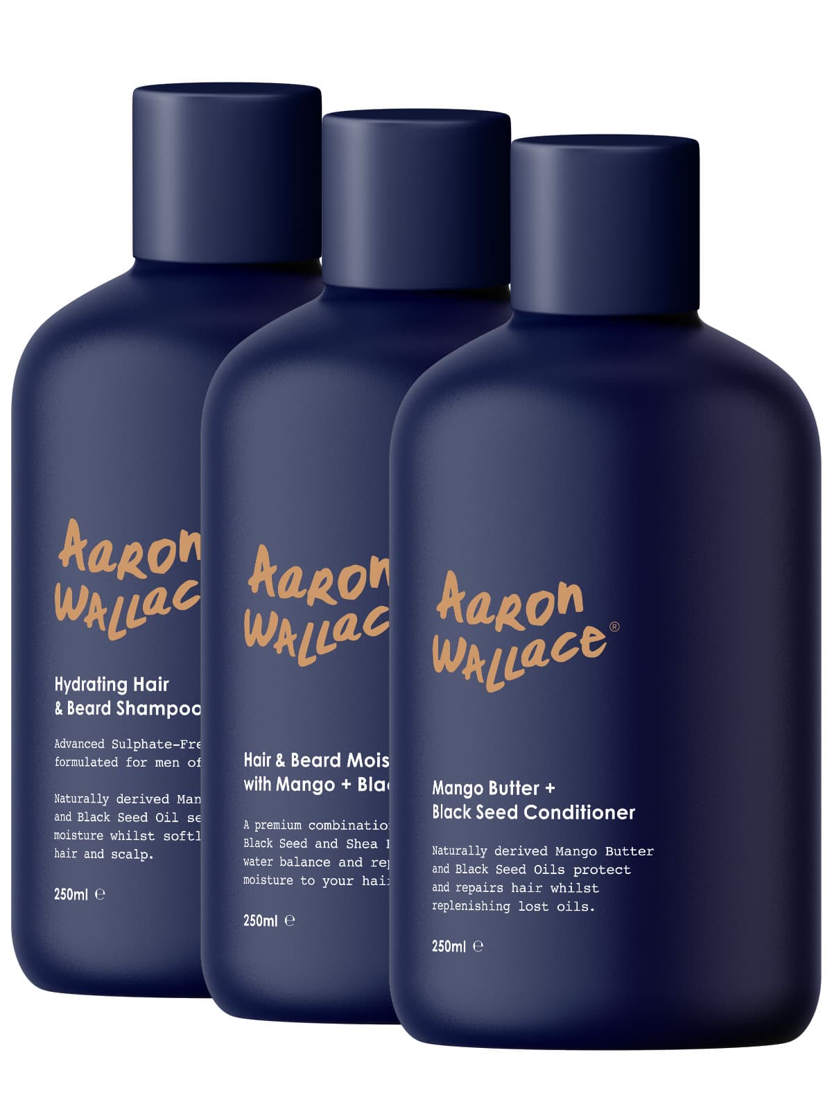 Mens Home Spa Aaron Wallace 3 Step Haircare System 5