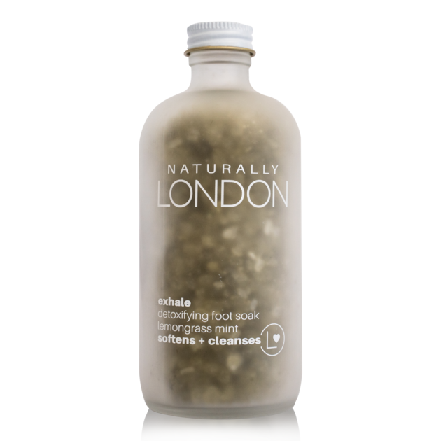 Mens Home Spa Naturally London Exhale Detoxifying Foot Soak with Moringa Oil 11
