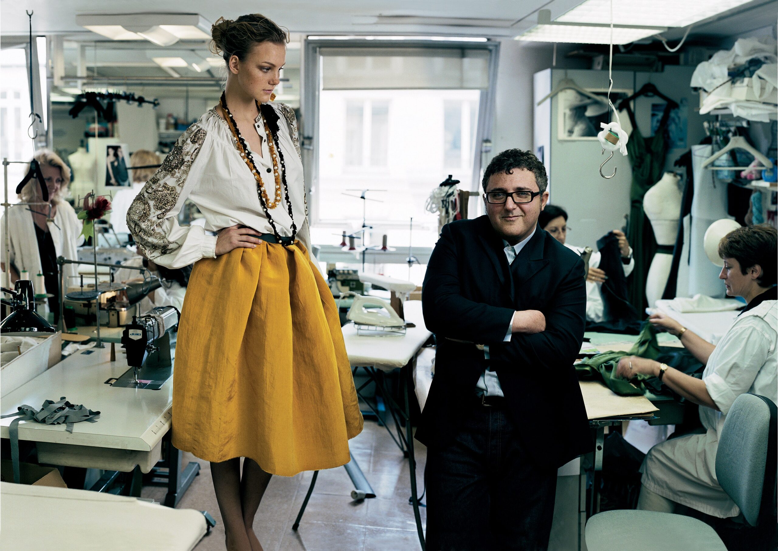 Alber Elbaz vogue — image courtesy of vogue.com