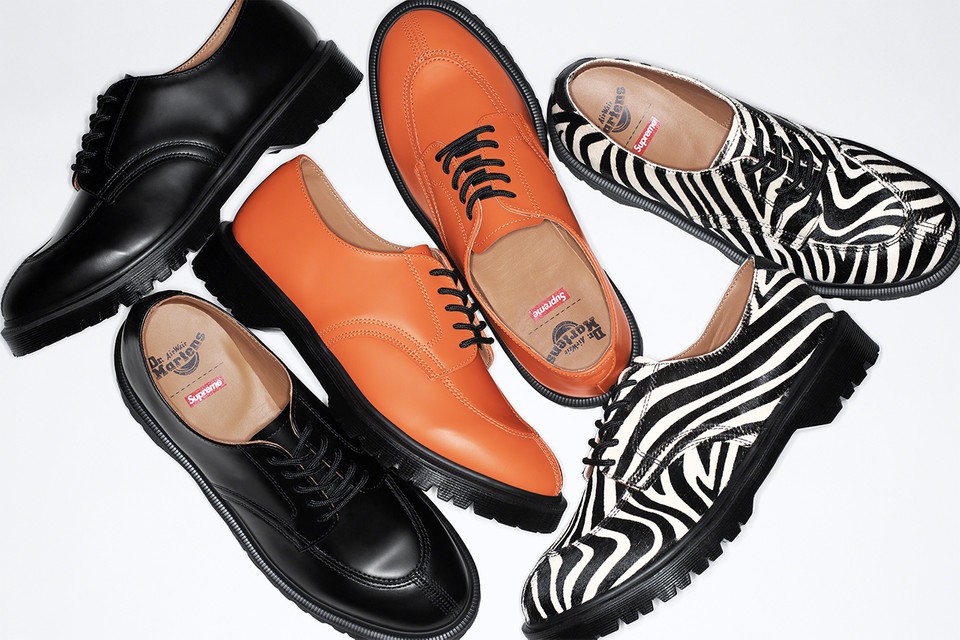 Doc Martens Supreme hypebeast — image courtesy of hypebeast.com