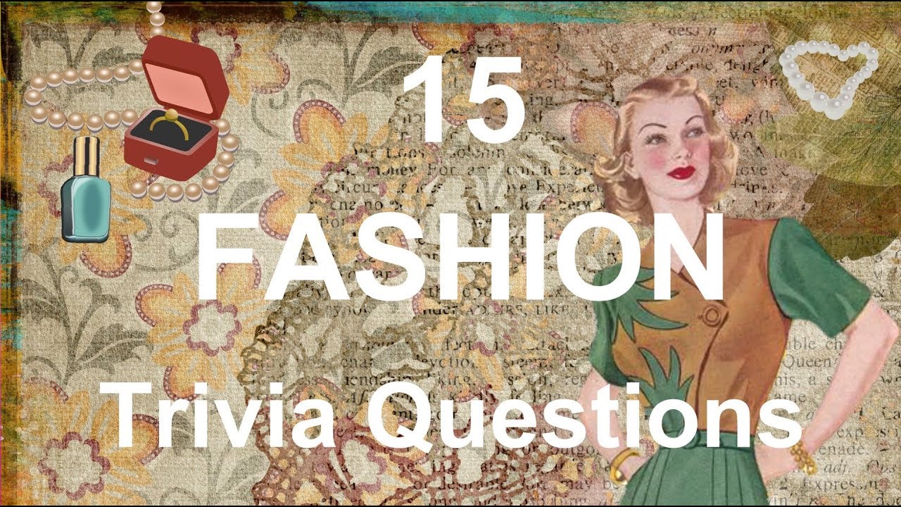Fashion Quiz youtube
