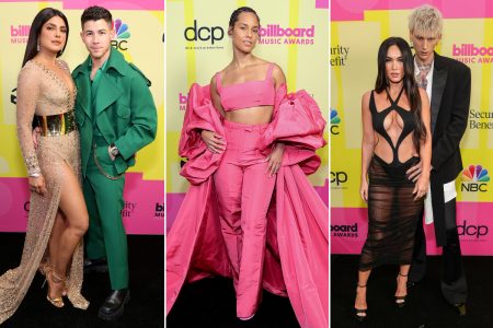 billboard music awards 2021 red carpet feature