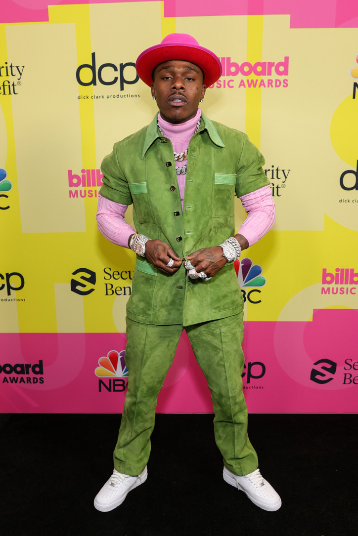 5.da baby billboard music awards 2021 red carpet — image courtesy of Getty Images