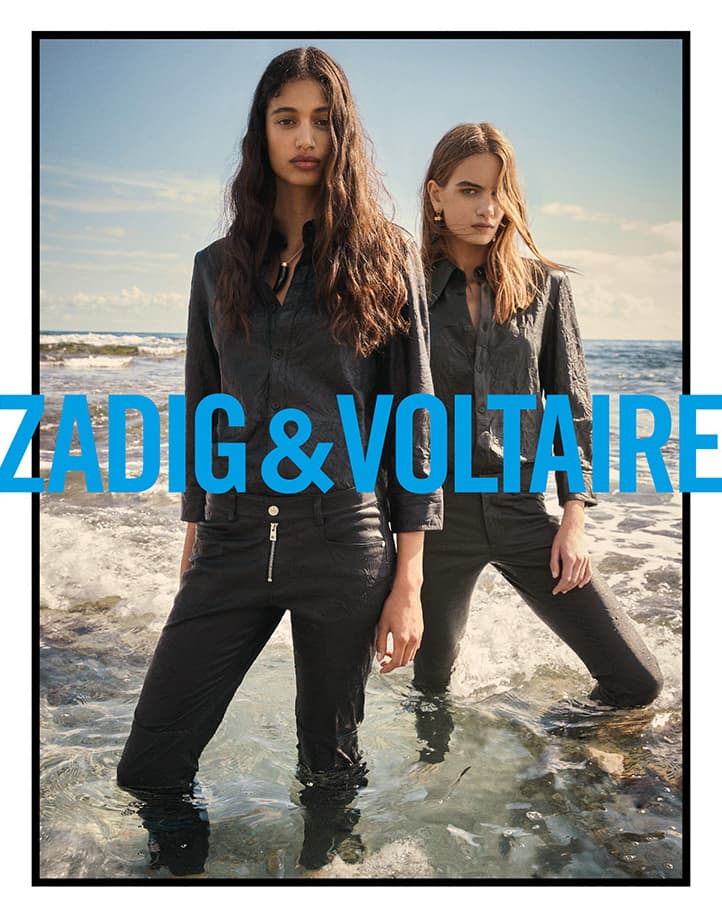 zadig voltaire spring 2021 ad campaign the impression 008 — image courtesy of theimpression.com