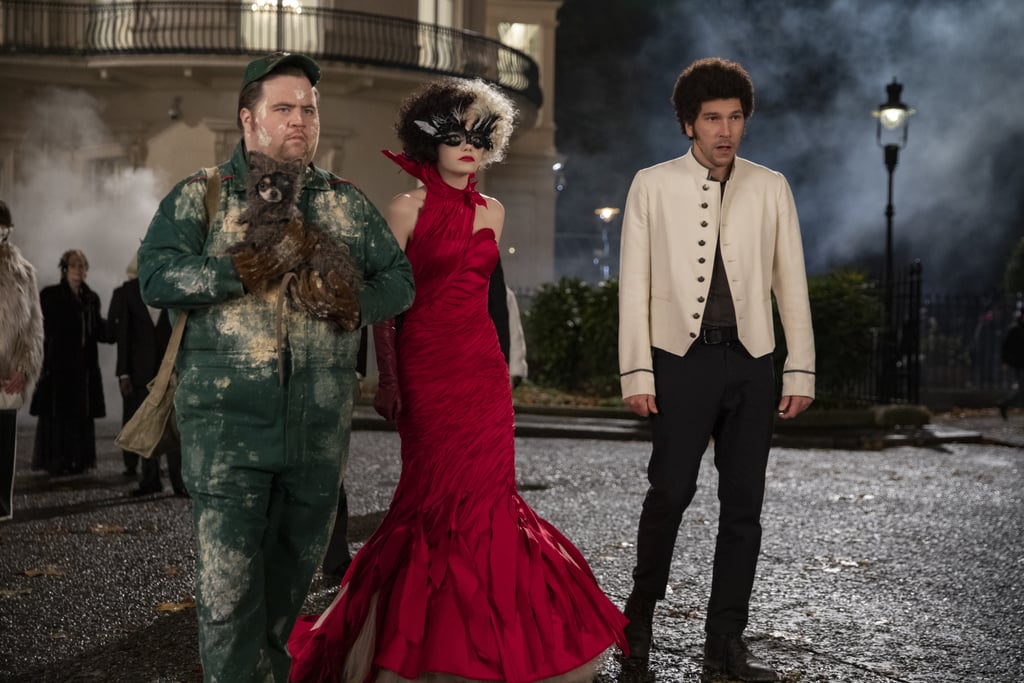 Cruella red gown popsugaruk — image courtesy of popsugar.co.uk