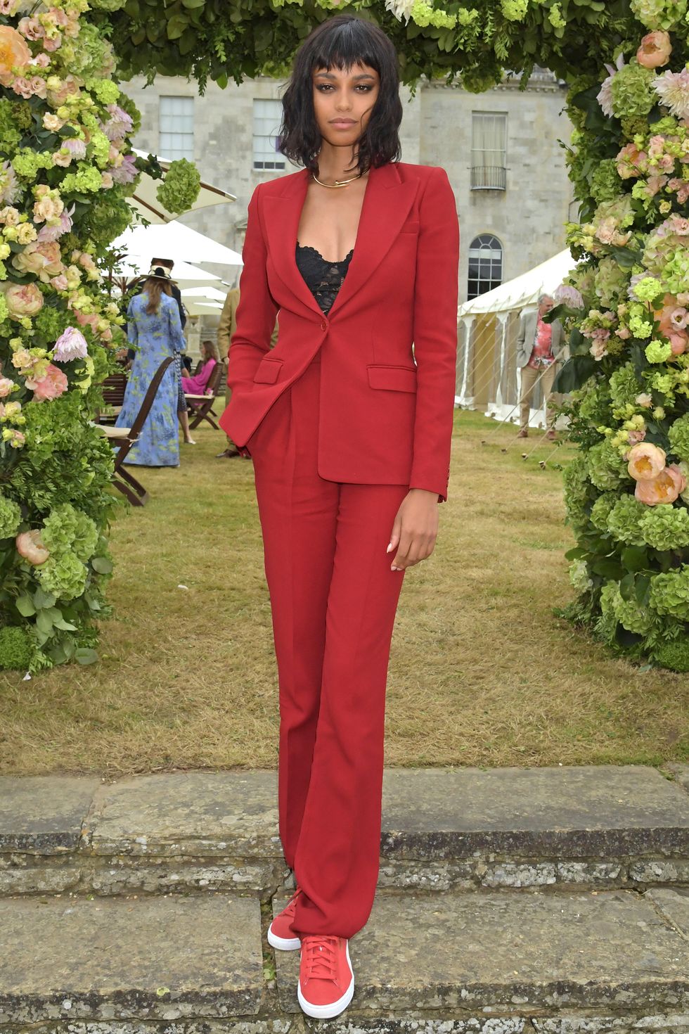 Celebrity Fashion Sightings week July12 Ella Balinska — image courtesy of harpersbazaar.com