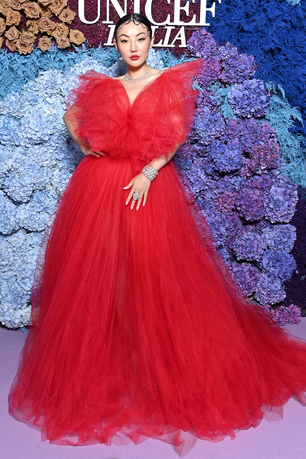 Celebrity Fashion Sightings Week July26 Jessica Wang — image courtesy of harpersbazaar.com