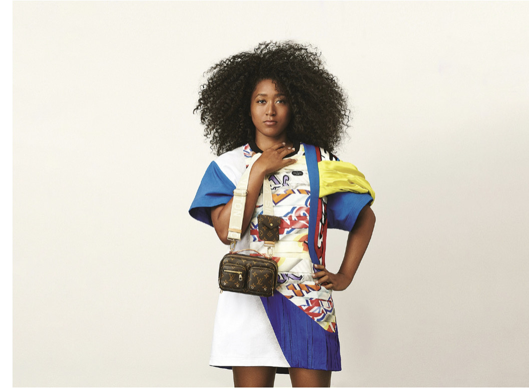 Naomi Osaka LouisVuitton — image courtesy of Louis Vuitton
