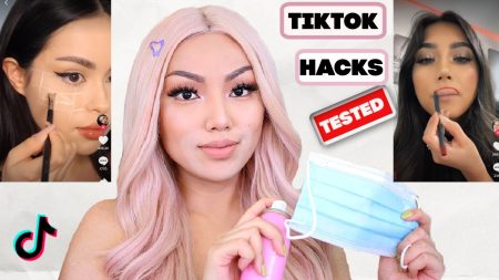 TikTok makeup hacks feature