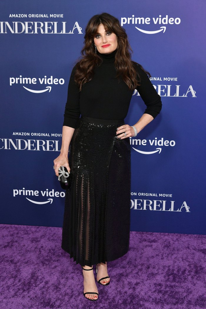 Celebrity Fashion Sightings Cinderella Idina Menzel USmagazine — image courtesy of Shutterstock