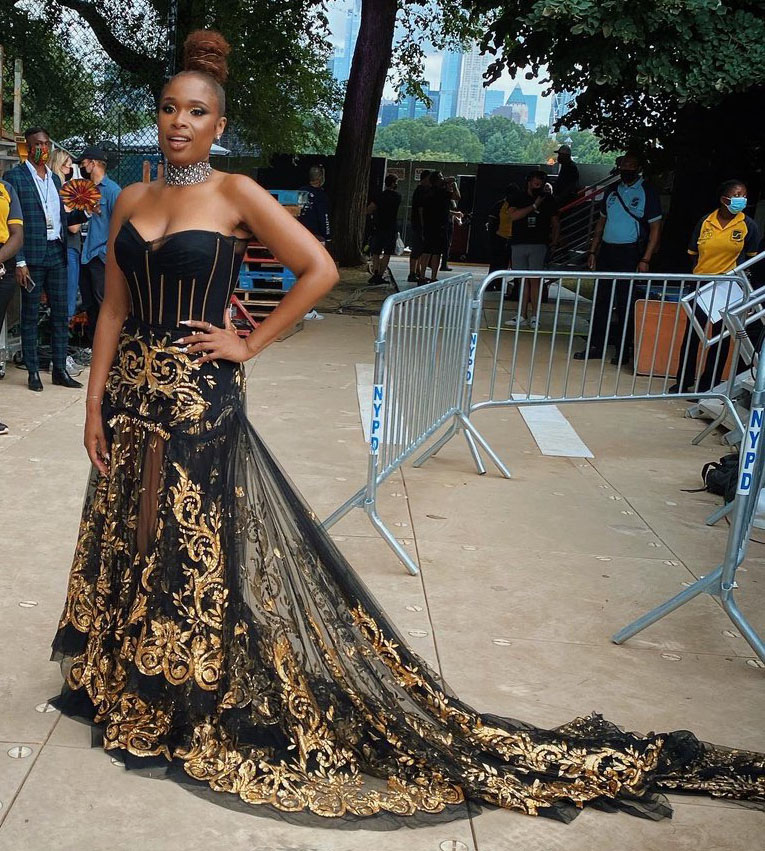 Celebrity Fashion Sightings week August16 20 jennifer Hudson redcarpertfashionawards — image courtesy of red-carpetfashionawards.com